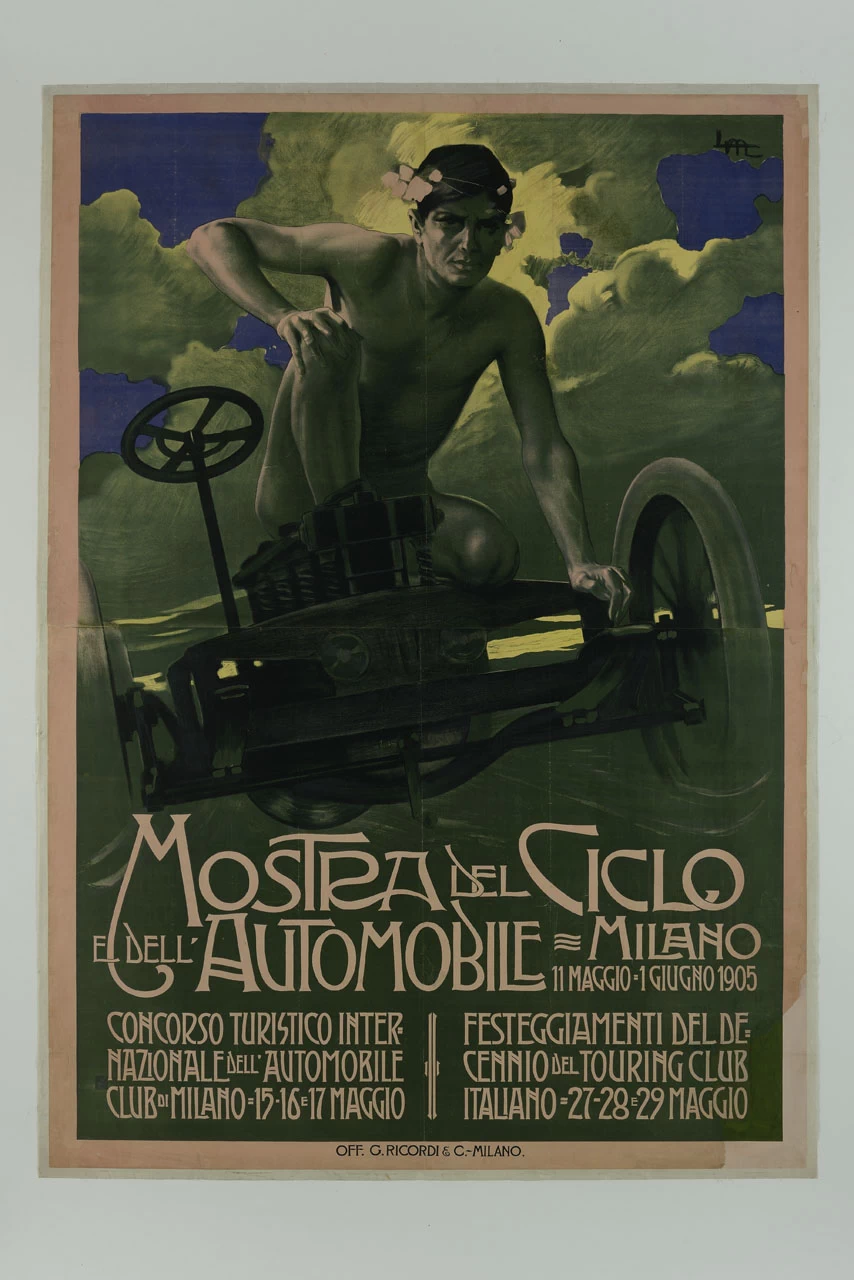 Mostra del ciclo e dell'automobile - Milano 1905, Museo Nazionale Collezione Salce, Treviso